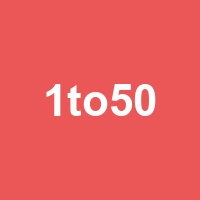 1to50 速度挑戰